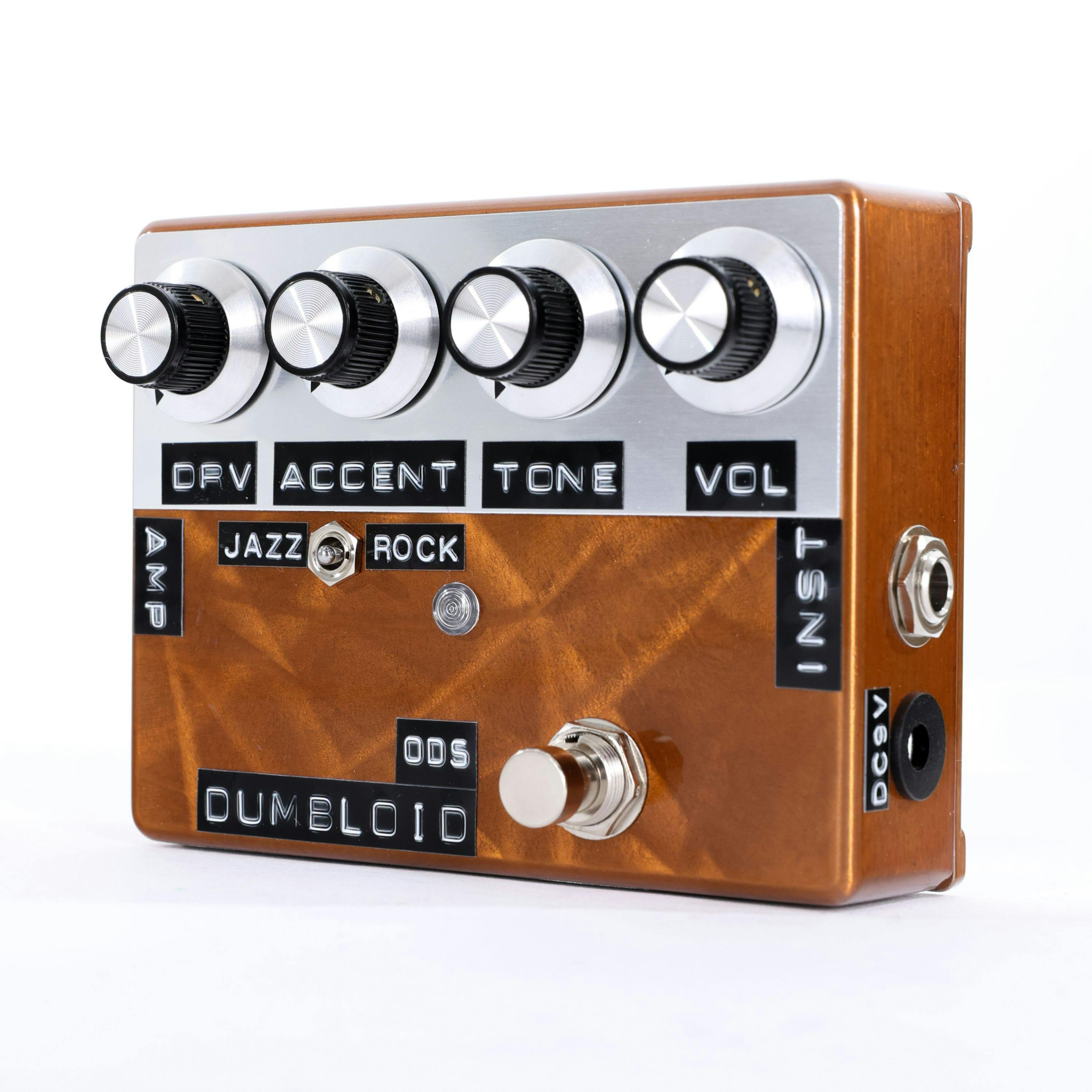 Shin's Music Dumbloid Overdrive Pedal in Copper Scratch - Andertons Music  Co.